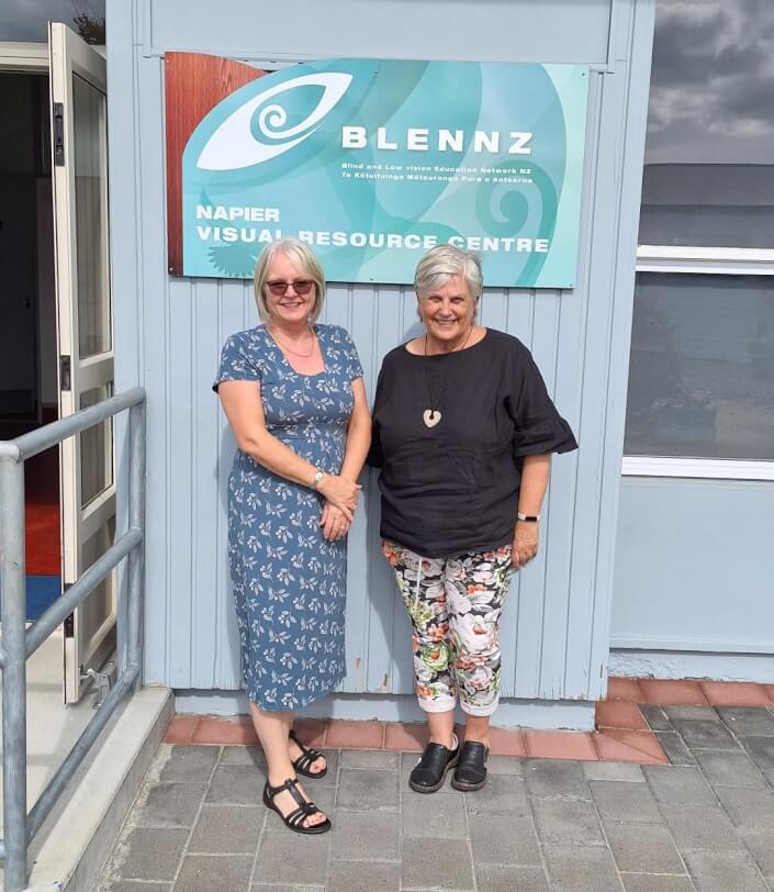 Lyndsey Starkey, Centre Manager and Jillian Applegate, BLENNZ Counsellor Lead.