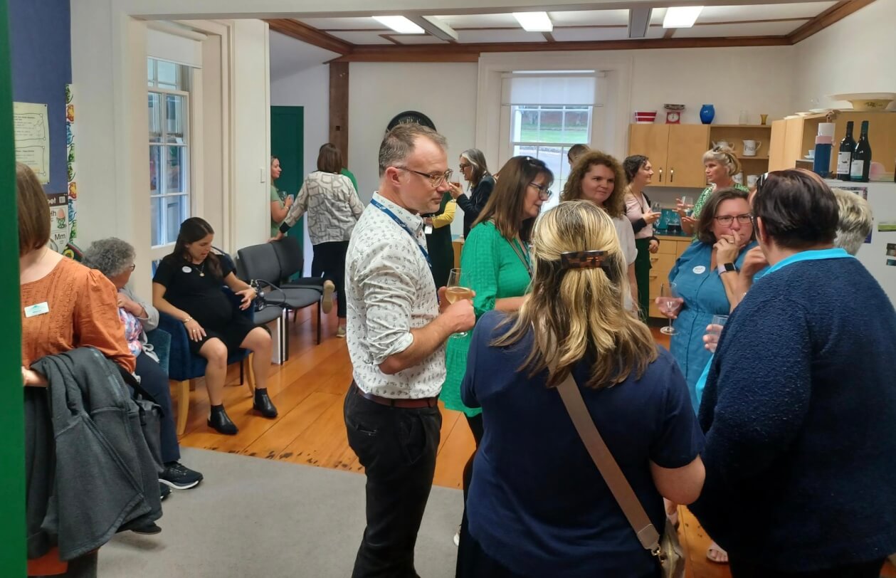 Wine and chesse evening for BLENNZ staff hospital staff and agencies that support our complex needs akonga